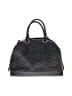 Coach 100% Leather Graphic Gray Black Leather Satchel One size - photo 3