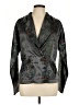 Babette Metallic Gray Blazer Size L - photo 1