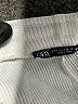 Zara Solid White Shorts Size S - photo 3