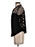 Shein 100% Polyester Black 3/4 Sleeve Blouse Size S - photo 5
