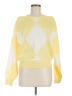 Ann Taylor Argyle Yellow Pullover Sweater Size M - photo 1