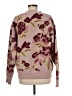 Listicle Floral Pink Purple Pullover Sweater Size M - photo 2