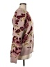 Listicle Floral Pink Purple Pullover Sweater Size M - photo 4