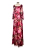 Xscape 100% Polyester Pink Cocktail Dress Size 4 - photo 2