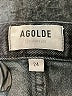 AGOLDE 100% Cotton Black Jeans Size 24 waist - photo 7
