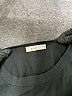 A.L.C. 100% Cotton Black Short Sleeve Top Size S - photo 7