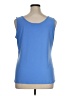 IMAN Blue Sleeveless T-Shirt Size XL - photo 2