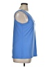 IMAN Blue Sleeveless T-Shirt Size XL - photo 4