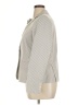 Talbots Gray White Blazer Size 14 - photo 5