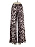 Jean-Pierre Klifa Animal Print Brown Casual Pants Size S - photo 2
