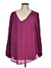 Torrid 100% Polyester Purple 3/4 Sleeve Blouse Size Med Plus (00) - photo 1