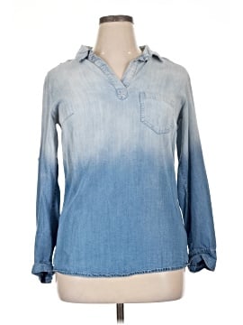 Celebrity Pink Long Sleeve Blouse (view 1)