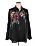 City Chic 100% Polyester Black Long Sleeve Blouse Size 18 Plus (M) - photo 1