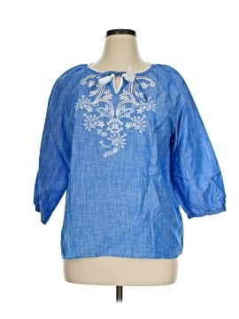 Talbots 3/4 Sleeve Blouse (view 1)