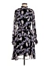 o.p.t Print Black Cocktail Dress Size M - photo 1