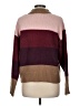 Rebecca Minkoff Color Block Burgundy Pullover Sweater Size M - photo 2
