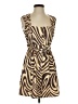 Shein Animal Print Brown Casual Dress Size S - photo 1