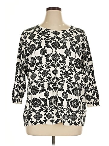 August Silk Cardigan (view 1)