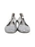 Garnet Hill Metallic Gray Flats Size 7 - photo 2