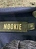 Nookie Metallic Blue Cocktail Dress Size S - photo 4