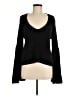 Free People 100% Cotton Black Pullover Sweater Size M - photo 1