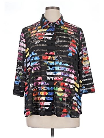Ali Miles Short Sleeve Blouse (view 1)