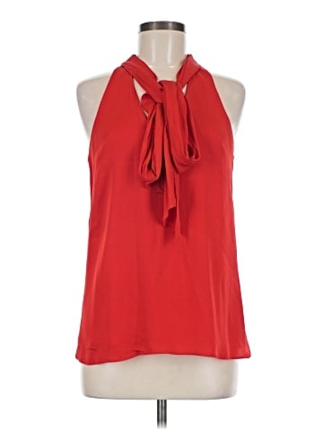 Milly Sleeveless Silk Top (view 1)