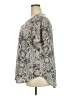 Cj Banks Damask Ombre Silver Short Sleeve Blouse Size 2X - photo 5