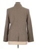 JM Collection Houndstooth Brown Blazer Size 16 - photo 2