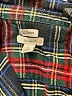 L.L.Bean 100% Cotton Plaid Black Long Sleeve Button-Down Shirt Size M - photo 7