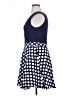 Miusol Polka Dots Blue Casual Dress Size XL - photo 5