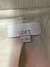 Ann Taylor LOFT Metallic Silver Jacket Size XS - photo 6