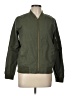 New Look 100% Cotton Solid Green Jacket Size L - photo 1