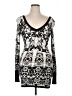 Cache Silver Cocktail Dress Size M - photo 1