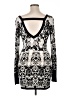 Cache Silver Cocktail Dress Size M - photo 2