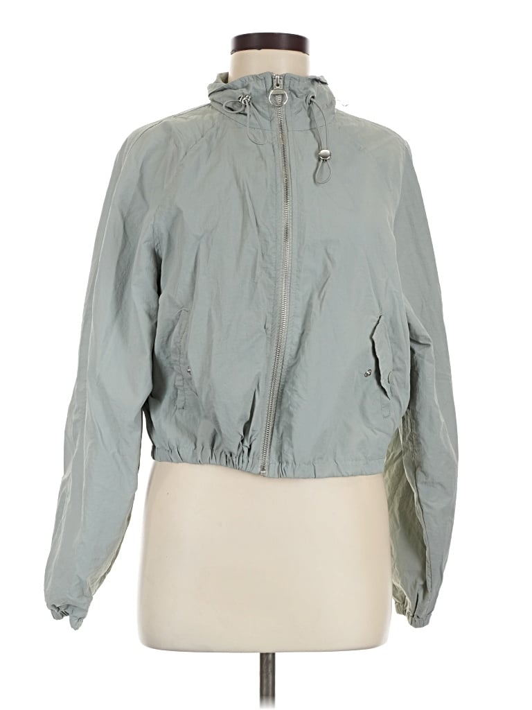 Pre-owned Ci Sono Windbreaker Jacket In Gray