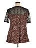 Torrid Black Short Sleeve Blouse Size 14 (estimated) - photo 2