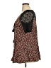 Torrid Black Short Sleeve Blouse Size 14 (estimated) - photo 5
