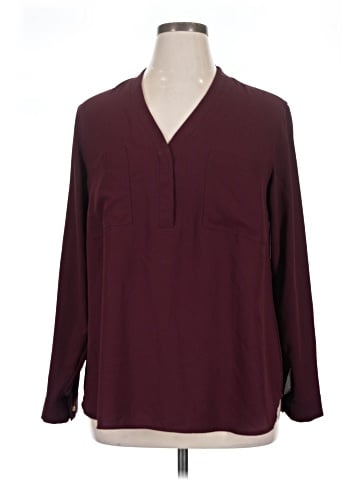 Jones Studio Long Sleeve Henley (view 1)