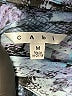 CAbi Print Blue Long Sleeve Blouse Size M - photo 7