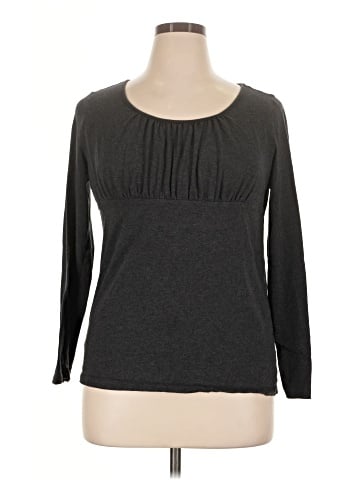 Ann Taylor LOFT Outlet 3/4 Sleeve T-Shirt (view 1)
