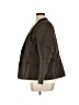 Lafayette 148 New York 100% Polyester Solid Brown Blazer Size XL (estimated) - photo 5