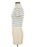 Caution to the Wind Ivory Short Sleeve Top Size XS (estimated) - photo 5