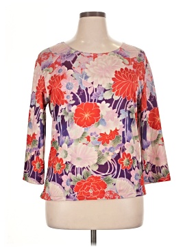 Norm Thompson 3/4 Sleeve T Shirt