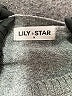 Lily Star Gray Pullover Sweater Size M - photo 7