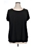 Ellen Tracy 100% Polyester Black Short Sleeve T-Shirt Size 1X - photo 1