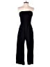 Wild Fable 100% Rayon Solid Black Jumpsuit Size S - photo 1