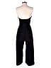 Wild Fable 100% Rayon Solid Black Jumpsuit Size S - photo 2