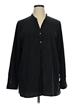 Eileen Fisher Long Sleeve Blouse (view 1)