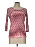 Outback Red Pink 3/4 Sleeve Top Size L - photo 1